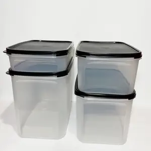 Rectangular Modular Mate Set of 4 - Home Organizer Storage Containers