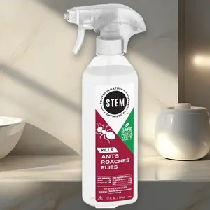 Stem Ant Roach Fly Trigger Spray 12oz - Insect Trigger Spray, 12oz, for Ants, Roaches, Flies, Indoor, Easy to Use