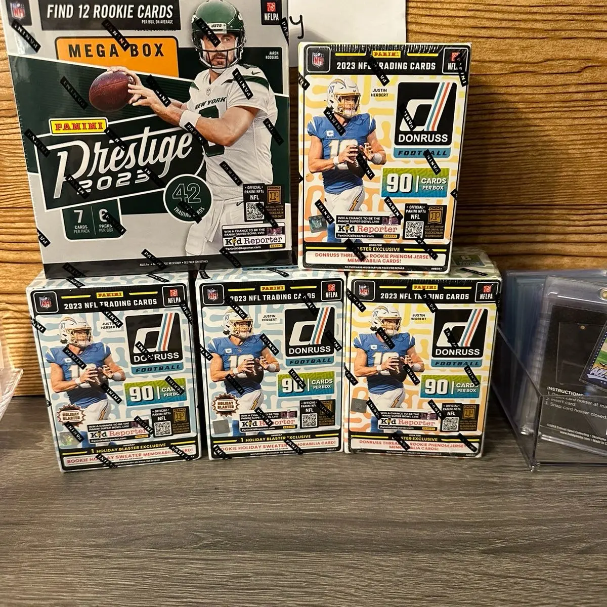 Donruss and prestige