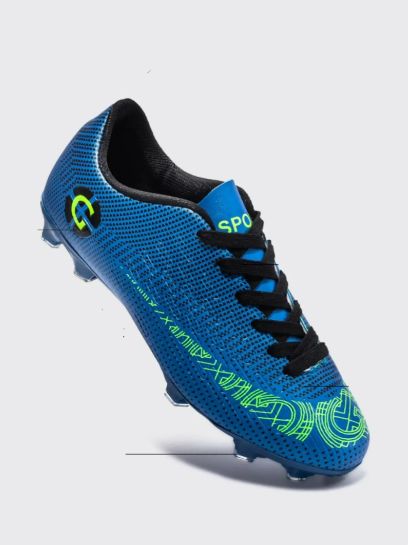 Men's Soccer Cleats Size 35-48, Indoor/outdoor Women's Football Shoes, Unisex Synthetic Grass Baseball Cleats, Youth & Adult TF Cleats, Turf Shoes
