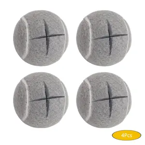 High-Quality Pre-Cut Tennis Balls for Walker Aids (4-Pack), Easy Installation, Elderly Walker Accessories, Protects Furniture Legs and Floors