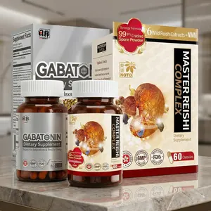 Cortisol Balance & Stress Relief, tru height Sleep Dietary Capsules Stack - Premium Reishi Mushroom nmn complex + GABA,  cortisol balance mood , Brain Fog Reduction, Healthy Aging, Metabolism & Blood Flow Benefits summervibes healthcare  supplement