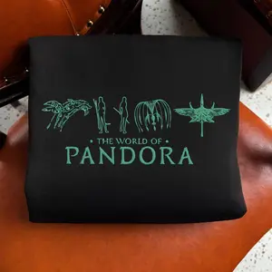 Embroidered Pandora Avatar Sweatshirt/ Hoodie, Animal Kingdom Gift For Fan, Avatar Fire and Ash Tee, Toruk Wings T-Shirt, Jake Sully Avatar Sweatshirt, Movie Lover Gift