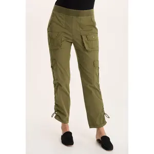 Keon Adjustable Cord Slim Leg Cargo Pant