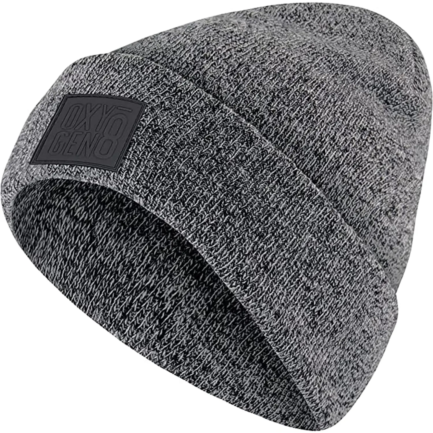 Beanie Hats for Men Women Soft & Stretchy Toboggan Hats Cuffed Skull Knit Winter Hats Men & Womens Beanie Cap Oxygen8