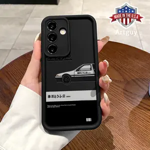 Phone case for Samsung S24 ultra plus S25 S23 S22 Ultra Plus Fujiwara Racing Advanced fashion gift Full Body Protection Shockproof Soft Silicone Cover