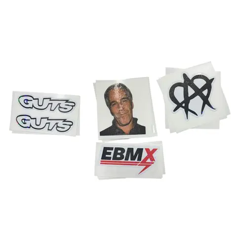 Bad Boys Emoto Pre-Cut DIY Decorative Stickers Pack - Classic Bold Automotive Car Exterior Accessory