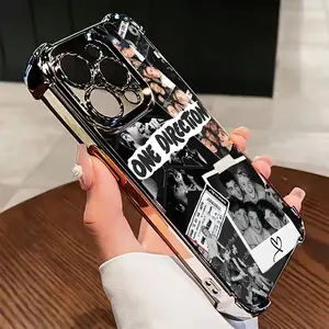 O-One Direction Band Phone Case Compatible with for iphone Models 17, 16E, 16, 15, 14, 13, 12, 11 Mini, Pro, Max, Air, X, XR, XSMAX, 8, 7 Plus, Featuring a Transparent Soft Back Cover That Is Anti-Fall.