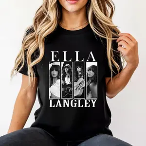 Ella Langley Concert T-Shirt, Western Tour Tee, Fan Shirt