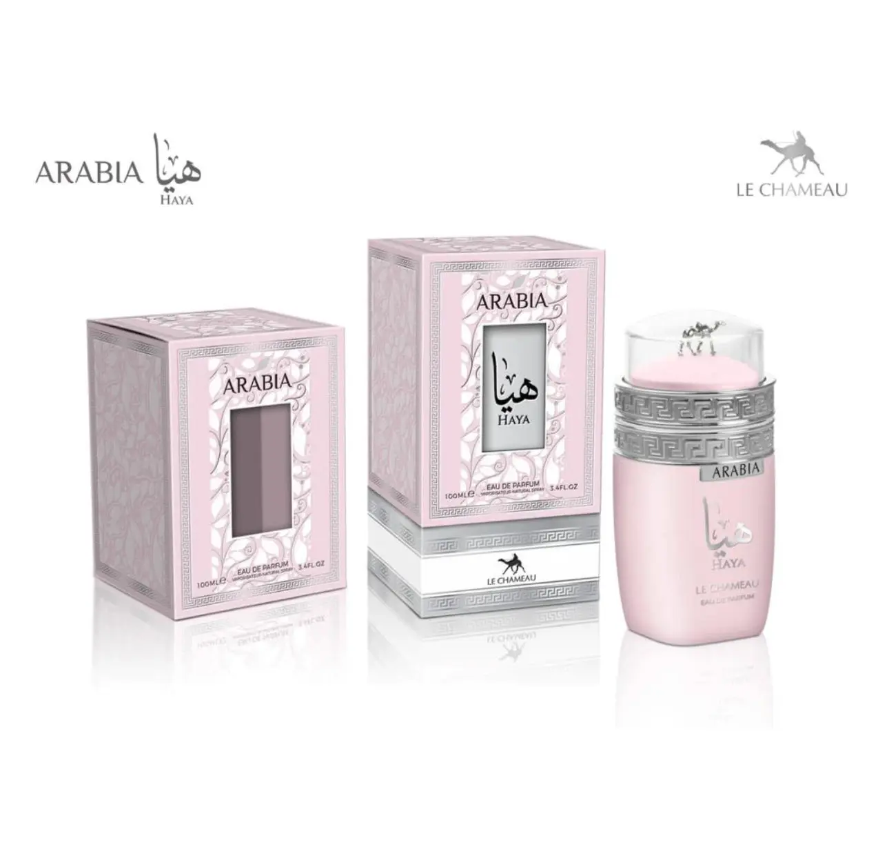 Emper ARABIA HAYA Premium Unisex EDP Perfume (100ml/3.4oz) - Fruit-Based, Musk, Tropical Fruits Notes, Arabic Inspired Scent, Elegant Exquisite Fragrances, Ethnic Arabic Perfume Assortment
