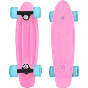 17inchX5inch Completed Mini Cruiser Skateboard with High Bounce PU Wheel