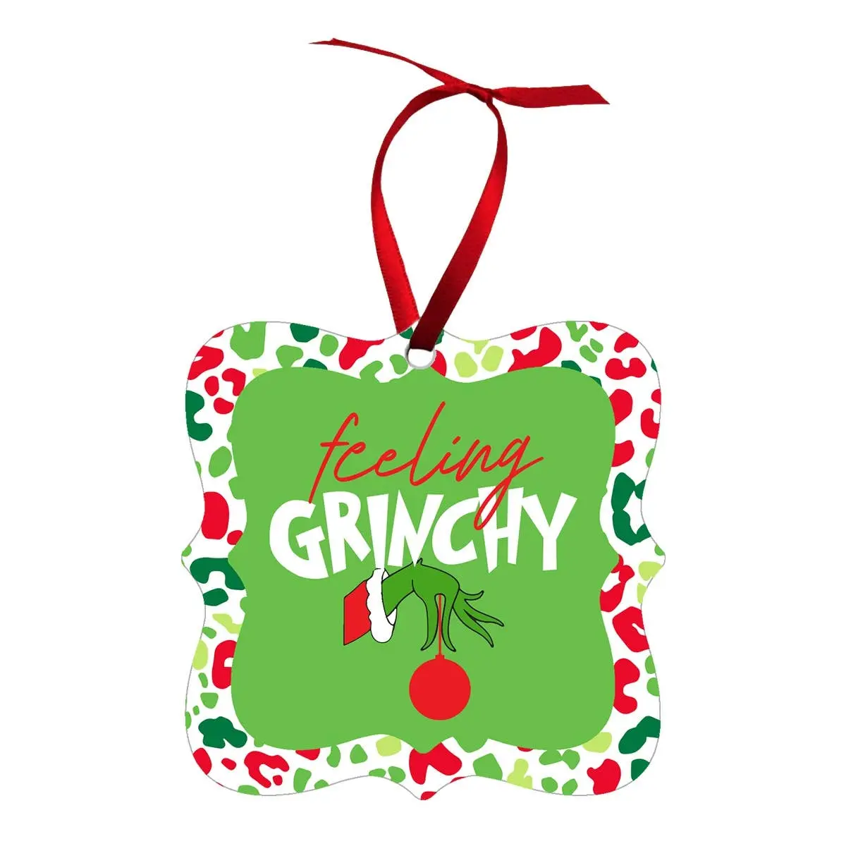 Feeling Grinchy Frame Ornament #SO-FR-GRINCH23