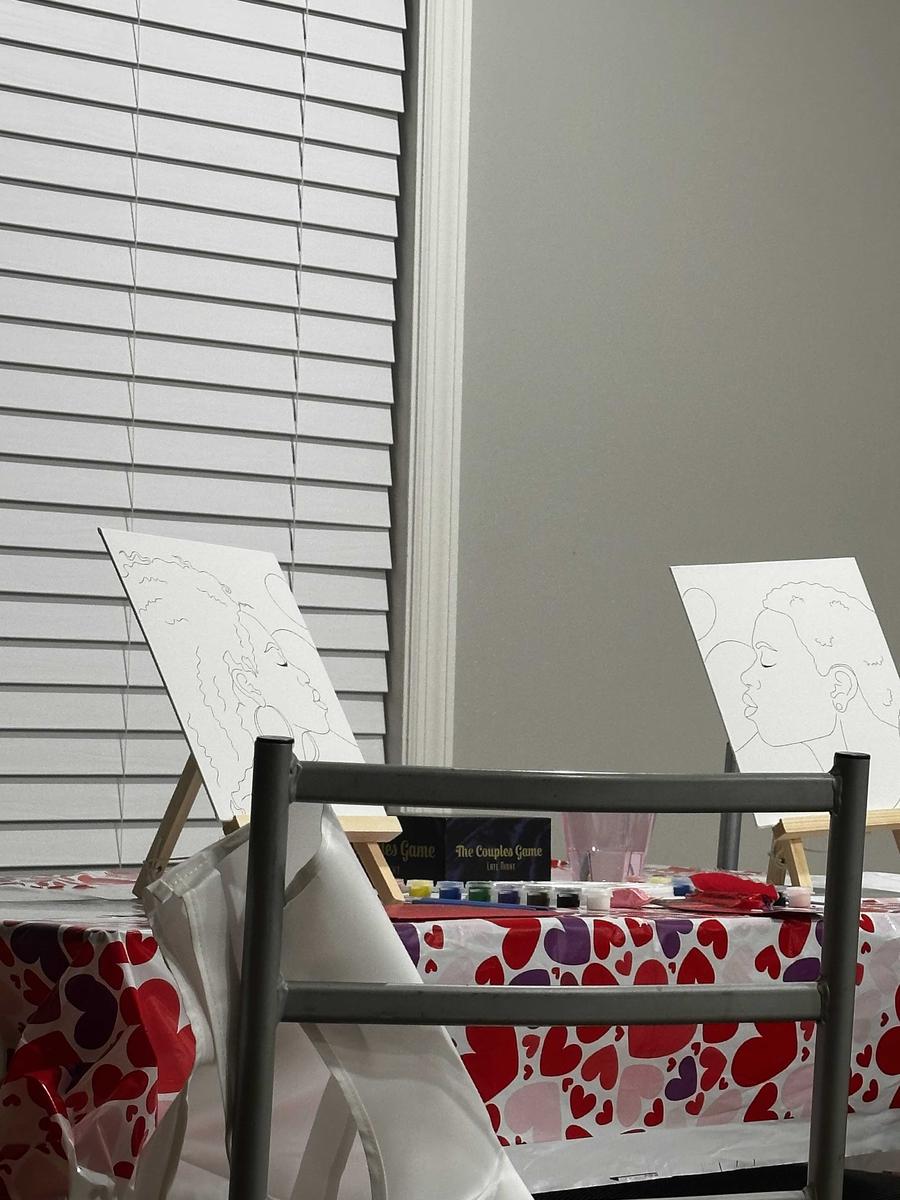 Item: Style 3: Afro Couple, 8 x 10 in