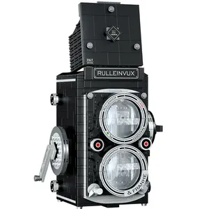 Mini Retro Camera Design Building Blocks, 1 Set Bricks Toys Model Kits For Children