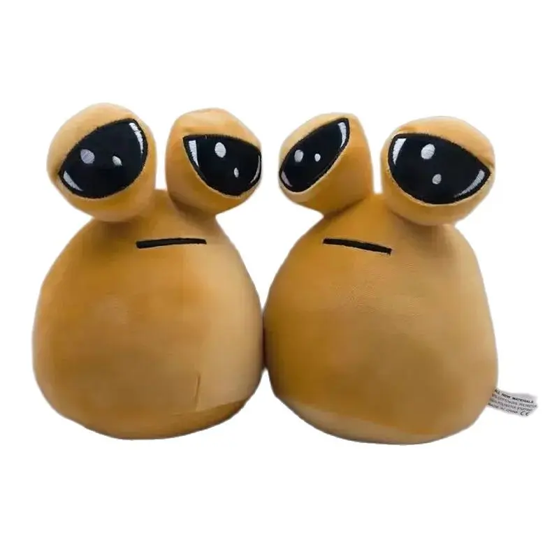 My Pet Alien Pou Plush Toy, Anime Game The Maw Pou Doll, Kawaii Cartoon Soft Stuffed Pillow, Stuffed Toy for Children’s Birthday, Christmas Gift, Stuffed Stuffed Toys