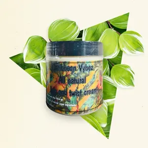 Caribbean Vybez all natural loc and twist out cream Gel Haircare Nourishing