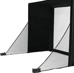 Heavy Duty Golf Net Barrier – Universal Fit Golf Practice Net for Indoor & Outdoor Use [6'4''x6'4''x9'4'']