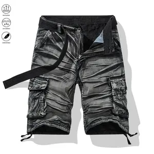 Summer fashion casual work pants, with multiple pockets, made of durable fabric, anti-snag, wear-resistant, tear-resistant, comfortable and breathable, suitable for outdoor leisure activities. The gift for him
