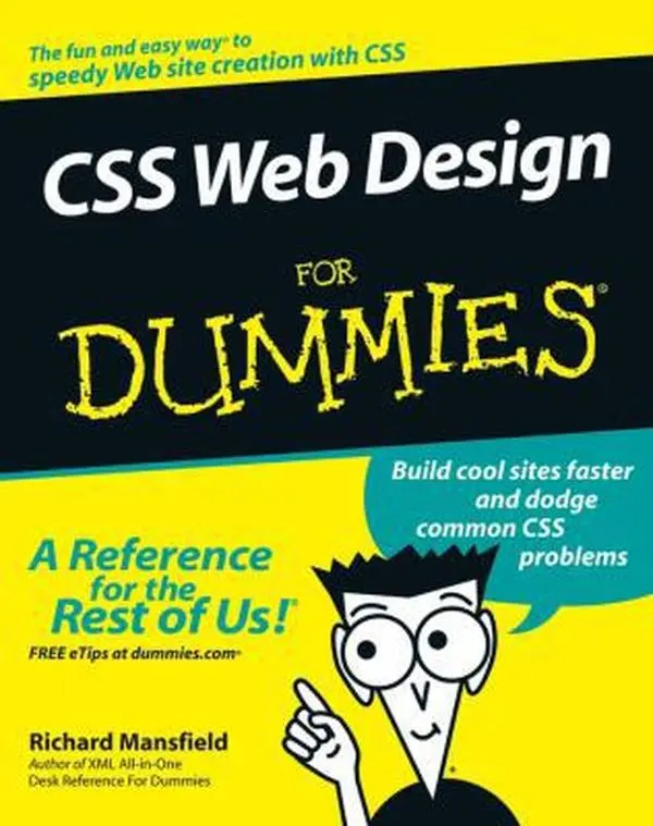 USED-CSS Web Design For Dummies by Richard Mansfield (Paperback)