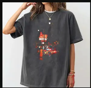 Youth and Adult McQueen Cars Graphic T-shirt, Funny Meme Fantasy Ring Movie Tee, Vintage Y2k T-Shirt, Cozy Cone Motel, Gift For Men Women, Racing Hip
