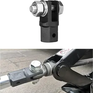 Scissor Jack Adapter, Scissor Jack Drill Adapter for 1/2 Inch Drive Impact Wrench or 13/16 Inch Lug Wrench, Universal Sturdy Power Jack Connector for Automotive RV Trailer