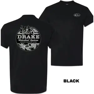 [100% cotton]"Drake Waterfowl Camo Hunting T-Shirt – Duck Graphic Tee for Men, Vintage Mallard Camo Shirt, Outdoor Southern Style, Waterfowl Hunter Apparel, Fall Hunting Gift, Country Outdoorsman T-Shirt, Durable & Comfortable Outdoor Wear"