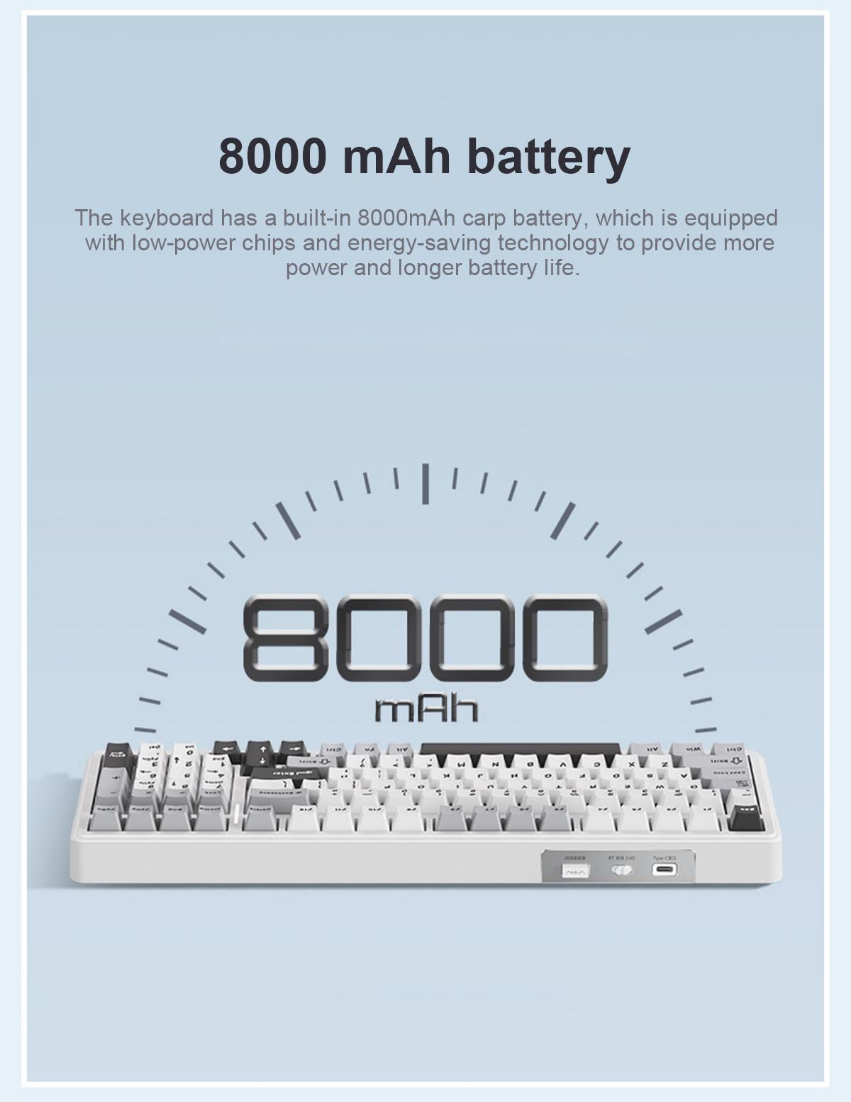 AULA F99 Wireless Mechanical Gaming Keyboard, Numpad Tri-Mode BT5.0/2.4GHz/USB-C Gasket Hot Swappable Custom, Pre-lubed Linear Switches,RGB Backlit Keyboard for PC/Tablet/Xbox/PS5,Office Computer Accessories CreamyKeyboards TikTokShopfalldealsforyou