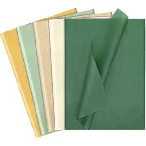 120 Sheets Green Tissue Paper for  Bags Sage Green Tissue Paper Bulk for Gifts Wrapping Mother's Day Art Crafts  Shower Wedding Birthday Decorations, 14 x 20 Inch