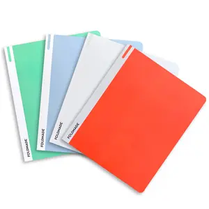 Foldmade Binder Bundle 4-PACK Eco-Friendly 1" Paperboard 3-Ring Binders with Water Repellent Finish & 2 Built-in Folders for School Office & College Use BTS