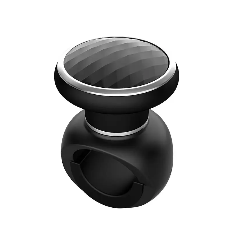 Car Boat Steering Wheel Spinner Knob - 360° Rotation Power Handle with Thick Rubber Pad, Universal Fit for Most Vehicles, 1-Handed Operation, Anti-Scratch, Ideal for Car Owners’ Parking & Daily Driving, Includes Free Installation Tool, Easy One-Handed Ope