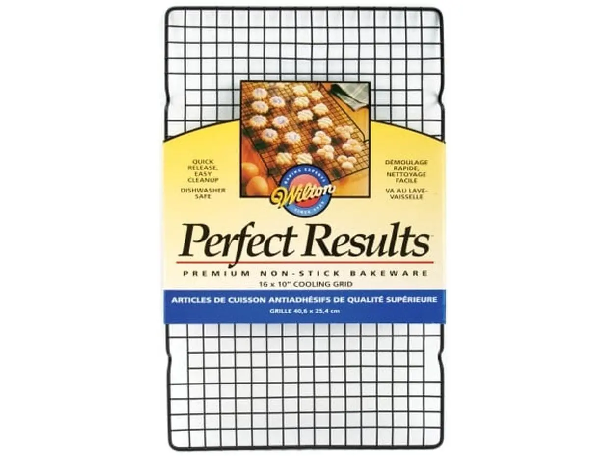Wilton W6813 Heavy Duty Perfect Results Non-Stick Bakeware Cooling Rack, 16x10in Baking Utensils