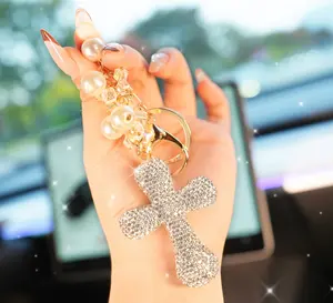 Personalized keychain Personalized key chain Personalized keychains Cross keychain Cross Christmas keychain Keychain  gift