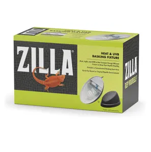 Zilla Heat & UVB Basking Fixture 1ea/SMall