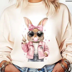 Easter coquette, easter bunny, easter, easter trending, coquette easter, easter bow, bunny with bows Future is Bright