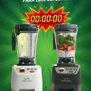 Vida Sanx High-Performance Blender Duo - White & Black Models for Smoothies & Sauces - Effortless Blending