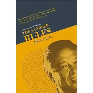 USED-The Sandler Rules: 49 Timeless Selling Principles and How to Apply Them by David Mattson (Hardcover)