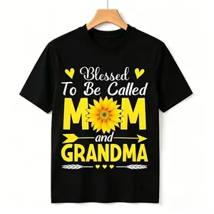 Oversized Graphic Tee Unisex 100% Cotton Knit Short-Sleeve Round Neck Graphic Sports Top - Machine Washable Casual Streetwear, Ideal for Moms & Grandmas, Mother's Day Gift Oversized Boxy Fit Streetwear Basics Unisex T-shirts S-5XL