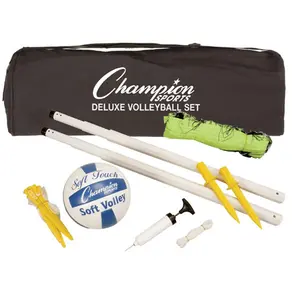 Champion Sports  Deluxe Volleyball Set