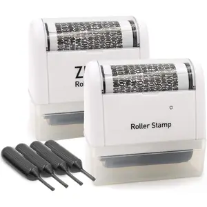 Identity  Protection  - 2 Pack Roller  with Four Replacement Ink Tubes