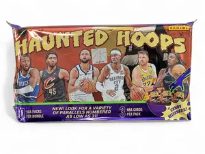 Panini 2025 Haunted Hoops Basketball Bundle - Halloween - 40 packs per bundle - 3 cards per pack  “The Candy Alternative”