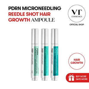 [VT Official] PDRN Reedle Shot Hair Ampoule | Hair Growth Hair loss treatment, Hair Loss Prevention, Scalp Health, OG Liquid Microneedling Reedle Shot, Enhanced Absorption Hair Serum Shot, PDRN & Caffein & Biotin & Rosemary Extract, Anti-aging Scalp No Ri