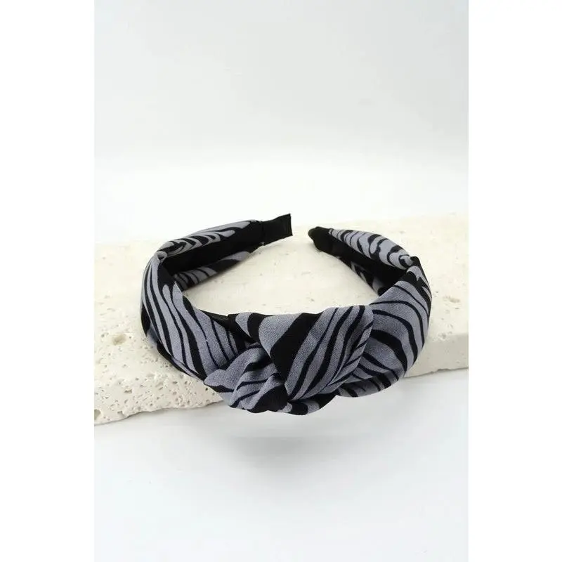 Zebra Print Headband