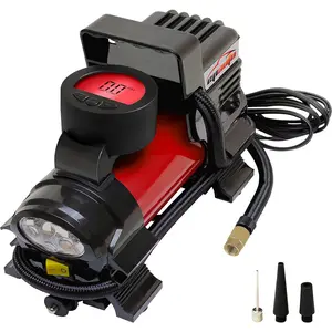 12V DC Portable Air Compressor Pump, Digital Tire Inflator
