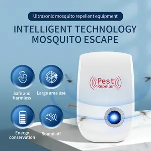 4/6 Pack Ultrasonic Electronic Insect Repellent - For Repelling Cockroaches, Spiders, Ants, Bugs, Mosquitoes and Rats