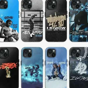 42 Dugg Edgy Trap Aesthetic Phone Case | Music Fan Merch Rugged Shockproof Cover for iPhone 13–17 Pro Max