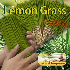 Lemon Scented Incense Stick, 8.66 Inch Long-Lasting Natural Fragrance, Perfect for Yoga Meditation Relaxation Home Decor Hotel Spa