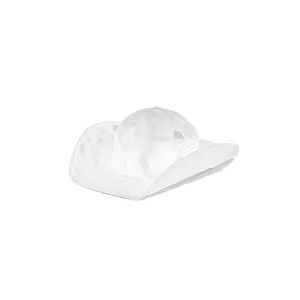 WHITE CAMO COWBOY SNAPBACK: 6 PANEL - BLANK