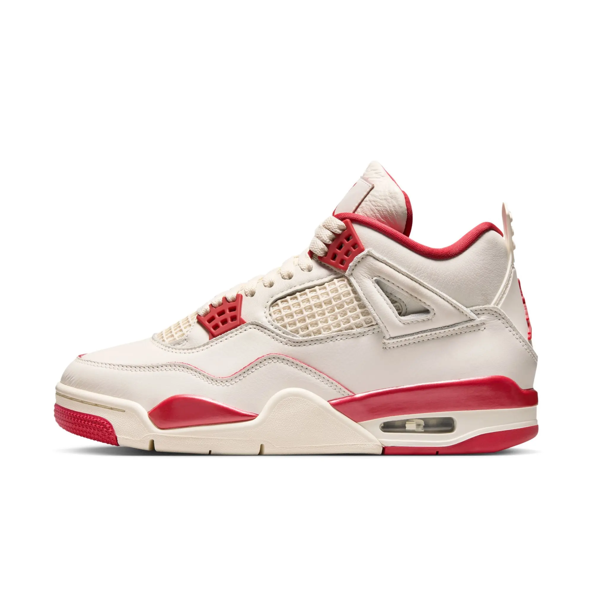 Women's Air Jordan 4 Retro "Sierra Red" Shoe - Sports Shoe, Athletic Trainer, Runner Casual Footwear