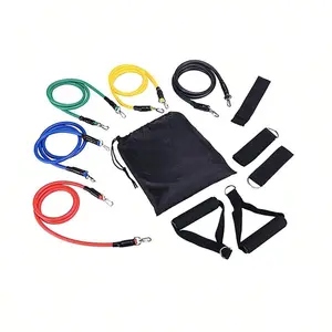 Resistance Band Set, Storage Bag & Accessories, Fitness Band for ,Resistance Bands Set For Men And Women -Exercise Bands With Handles, DoorAnchor, Ankle Straps - Perfect For Heavy Resistance Training, Physical Therapy, Yoga,Home Workouts -Shape Your Body