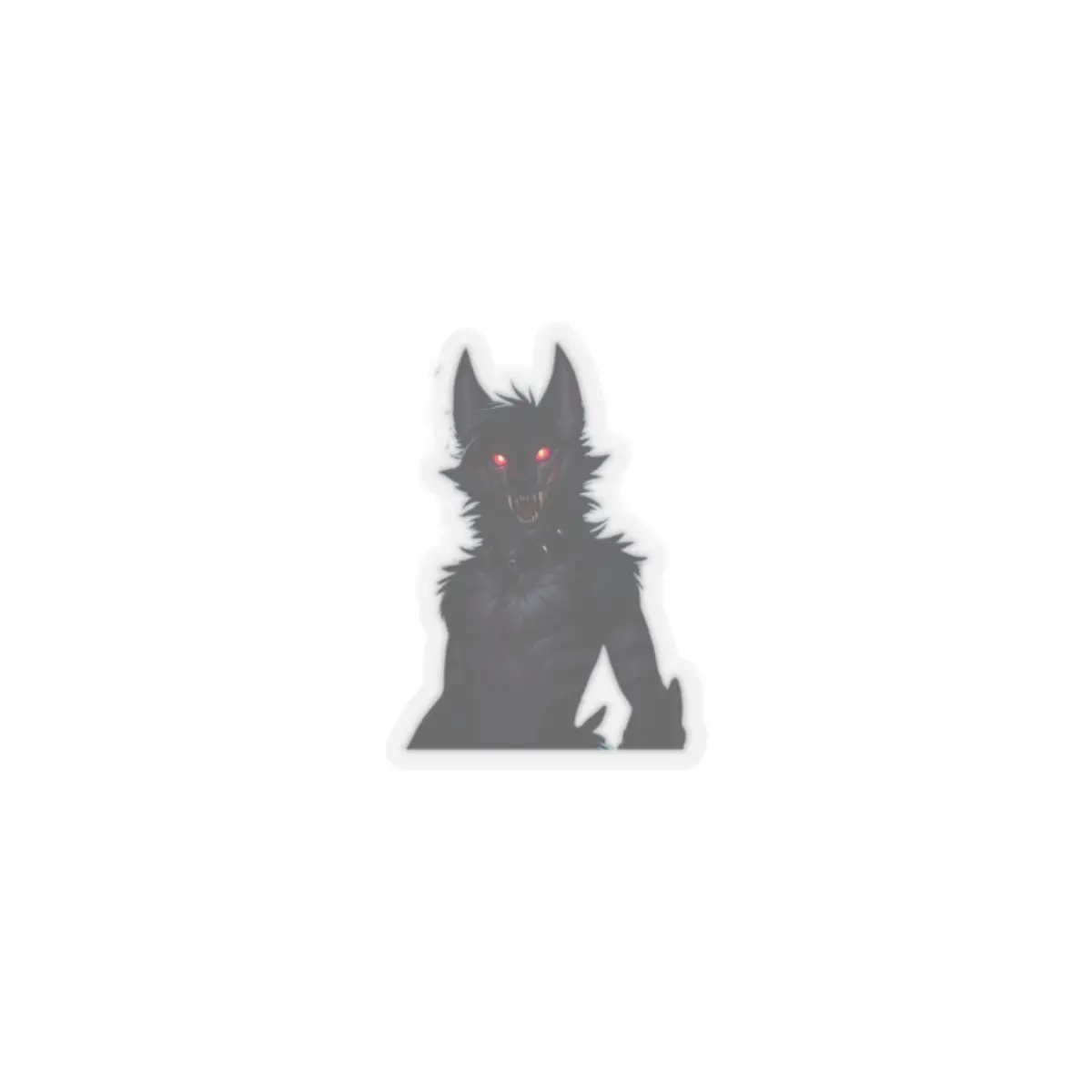 Werewolf Kiss-Cut Stickers